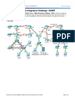 1.4.1.3 Packet Tracer - Skills Integration Challenge EIGRP Instructions