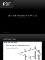 Design and Analysis of Flat Slab