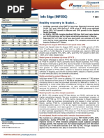 Info Edge (INFEDG) : Healthy Recovery in Naukri