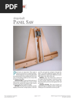 Panel Saw Plan