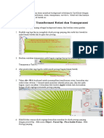 Berikut Ini Tutorial Kumpulan Dasar Membuat Background Sederhana Di CorelDraw Dengan Memanfaatkan Fasilitas Transformasi