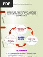 Gobierno Regionales y Locales 2016 1