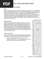 Suction & Liquid Line Sizing Charts Using Line Sizing Charts