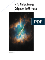 Chapter 1: Matter, Energy, and The Origins of The Universe