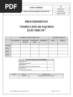 Inspección de Equipos Eléctricos