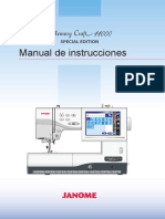 Janome Mc11000se Manual de Uso