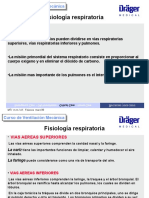 Ventilación Mecanica y Fisiologia de La Respiracion