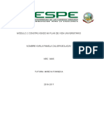 Módulo 2 Construyendo Mi Plan de Vida Universitario