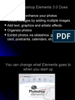 What Photoshop Elements 3.0 Does