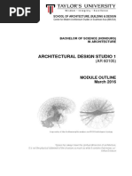 Architecture Design Studio 1 Arc 60105 - Module Outline March 2016 Updated