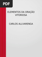 Elementos para Uma Oraçao Vitoriosa