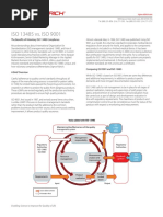 Iso13485 Vs Iso9001