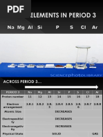 Elements in Period 3