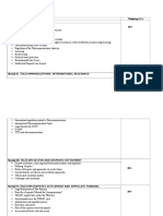 Telecom Law Syllabus