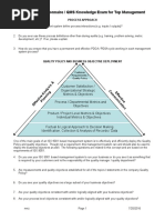 Pre-Audit Questionnaire For Management