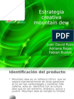 Estrategia Creativa Mountain Dew