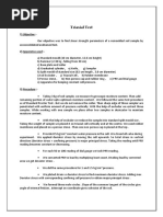 Triaxial Test Report