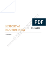 HISTORY Modern India Final