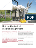 CT Analyzer Hot On The Trail of Residual Magnetism 2010 Issue2