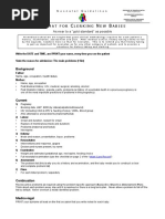 Format For Clerking Neonates CHeRP 2007