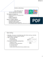 Spreading and Cutting - Material PDF