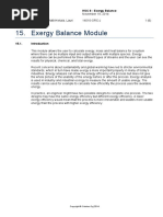 15 Exergy Balance