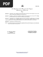 Ley 2784 Código Procesal Penal Neuquén PDF