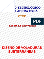 Diseño de Voladuras Subterraneas