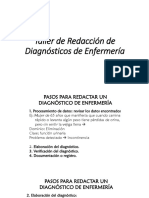 Taller de Redacción de Diagnósticos de Enfermería