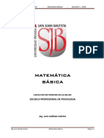 Matematica Básica Unidad I-II-III