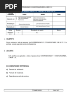 Politica de Asistencia 1 Ejemplo