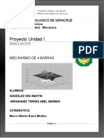 Proyecto en Matlab Mecanismo de 4 Barras