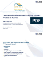 DR Saad Overview of Grid Connected Rooftop Solar PV Projects in Kuwait PDF