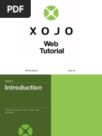 Tutorial Web Xojo