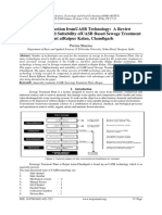 Biogas Production Fromuasb Technology: A Review Onfunctioning and Suitability Ofuasb Based Sewage Treatment Plant Atraipur Kalan, Chandigarh