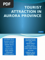 Tourist Attraction in Aurora Province