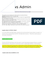 Windows Admin: CHKDSK (Volume ( (Path) Filename) ) ) (/F) (/V) (/R) (/X) (/I) (/C) (/L (:size) )