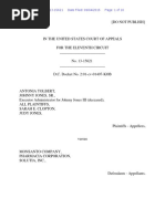 Clarence Armour v. Monsanto Company, 11th Cir. (2015)