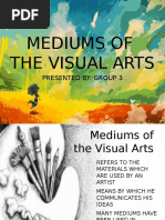 Mediums of The Visual Arts, Painting, Sculpture, and Architecture