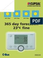 C-Bus Thermostat Brochure2 PDF