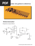 Distorsionador: Diagrama Esquemático