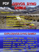 Explosivos Dyno Samex