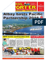 Albay Hosts Pacific Partnership 2016: BFP Holds Earthquake Drill