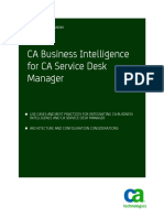 CA Business Intelligence For CAServDeskMgr ENU