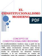 Diapositiva de Constitucionalismo Moderno