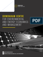 Birmingham Centre For Environmental and Energy Economics and Management