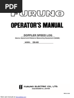 Doppler Speed Log DS-80 PDF