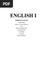 English I England