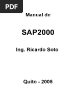 Manual SAP2000