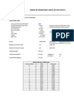 Diseño Reservorio 200 m3 - Norma ACI 350